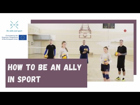 Embedded thumbnail for HOW TO BE AN ALLY IN SPORT